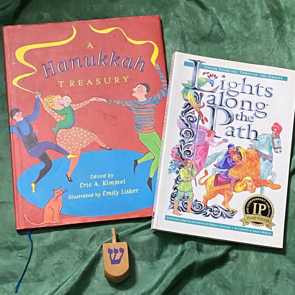 Lights Along The Path and Hanukkah Treasury Book Set